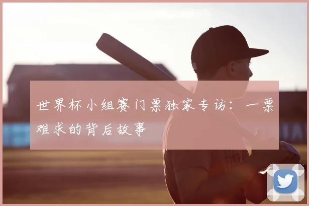 世界杯小组赛门票独家专访：一票难求的背后故事